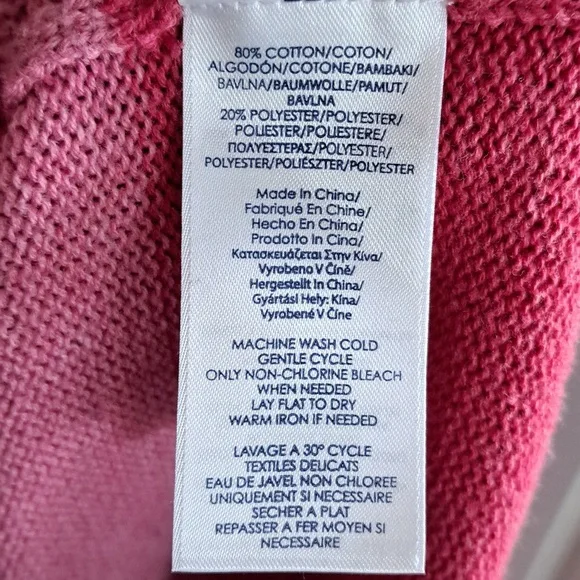 CHAPS V-Neck Sweater | PXL - Picture 6 of 6